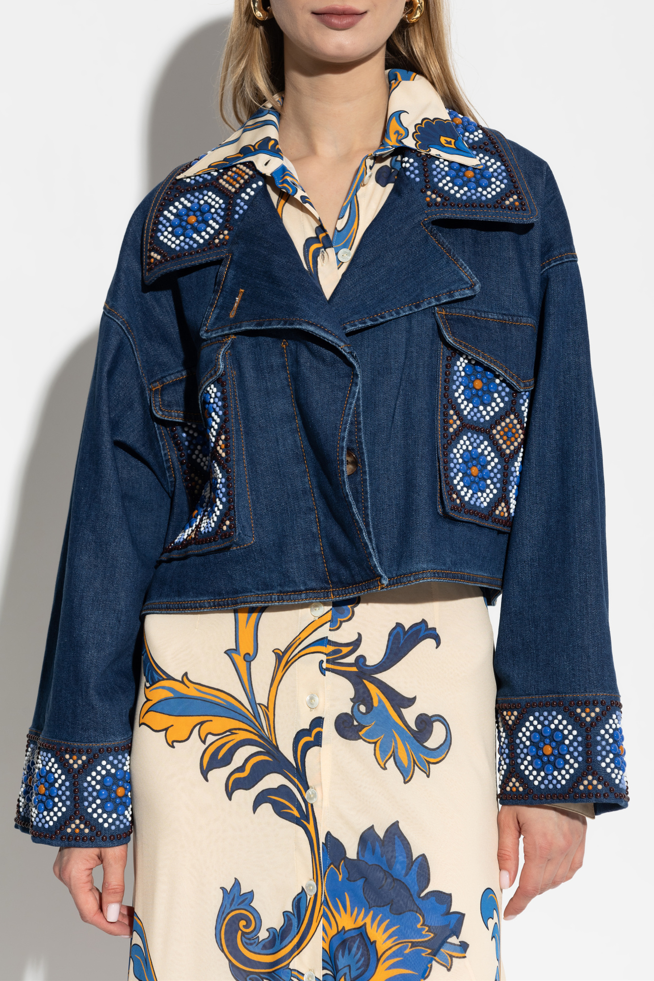 Etro Denim jacket | Women's Clothing | Vitkac